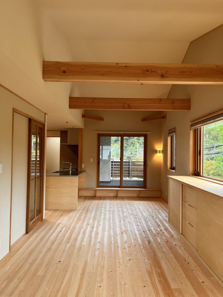 道路に面した立地の間取り計画