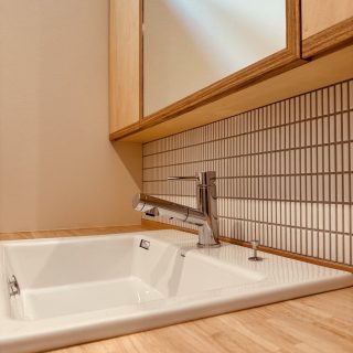 憧れのライフスタイルが叶う造作洗面台