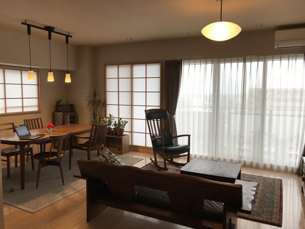 プチリフォームで和モダンリビングに