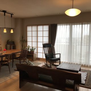 プチリフォームで和モダンリビングに