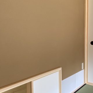 茶室の洞庫の造作引き戸
