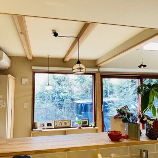 キッチンから見渡せるお気に入りの場所