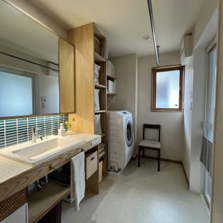 雨の日もストレスフリーに過ごすサニタリールーム